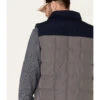 Hawx Men's Gray Colorblock Whistler Insulated Work Vest