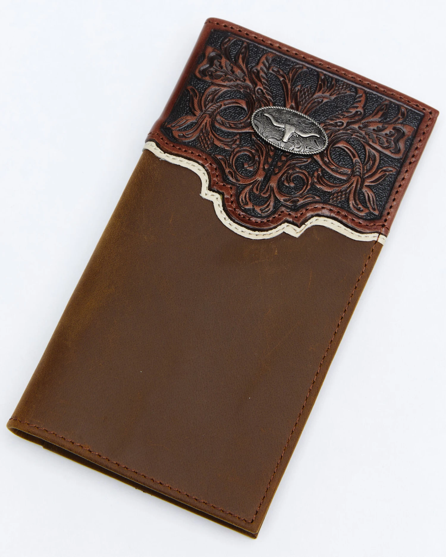 Cody James Men's Tooled Rodeo Wallet 4 Cody James Men's Tooled Rodeo Wallet - Image 2