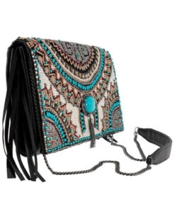 Mary Frances Women's Earth & Sky Handbag