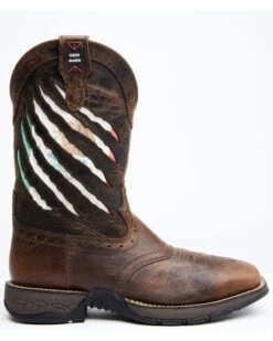 Brothers & Sons Men's Scratch Mexico Flag Lite Performance Western Boots - Broad Square Toe 11 Brothers & Sons Men's Scratch Mexico Flag Lite Performance Western Boots - Broad Square Toe -Western Cowboy Equipment Store 2000330394 200 P2