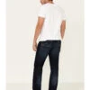 Rock 47 By Wrangler Men's Boogie Woogie Dark Stretch Slim Straight Jeans 2 Rock 47 By Wrangler Men's Boogie Woogie Dark Stretch Slim Straight Jeans -Western Cowboy Equipment Store 2000331422 400 P3