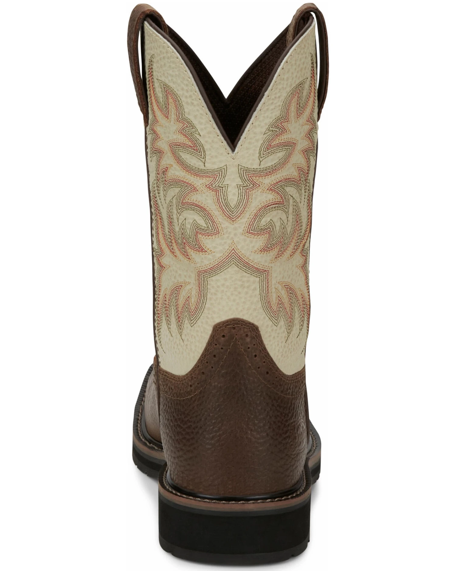 Justin Men's Driller Western Work Boots - Steel Toe 5 Justin Men's Driller Western Work Boots - Steel Toe - Image 3