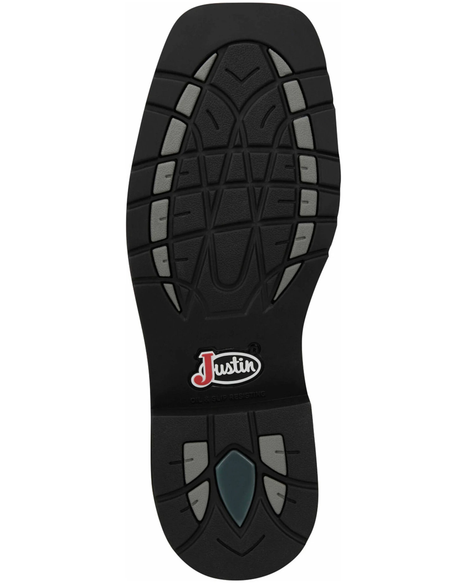 Justin Men's Driller Western Work Boots - Steel Toe 4 Justin Men's Driller Western Work Boots - Steel Toe - Image 2