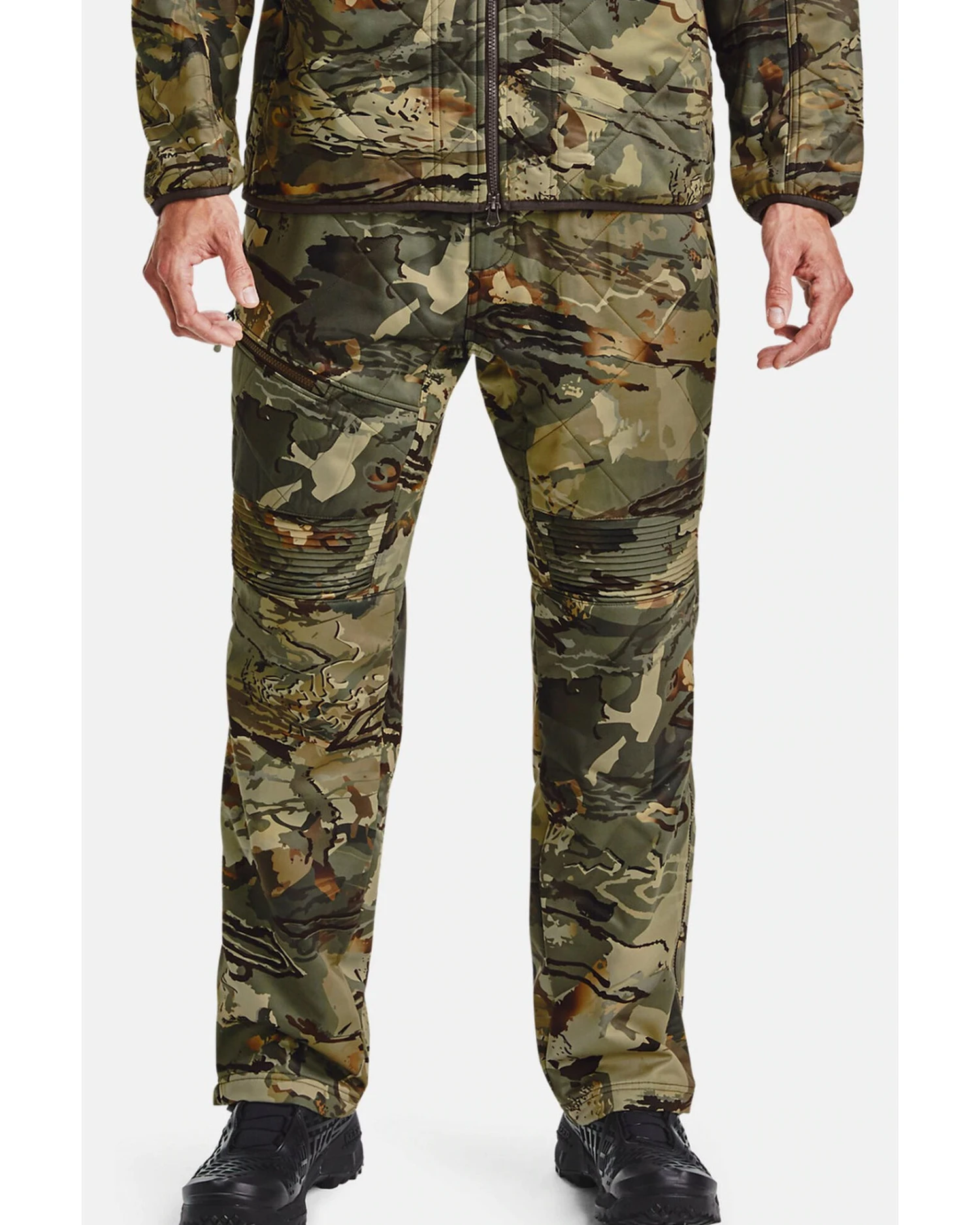Under Armour Men's Realtree Camo Brow Tine Work Pants 4 Under Armour Men's Realtree Camo Brow Tine Work Pants - Image 2
