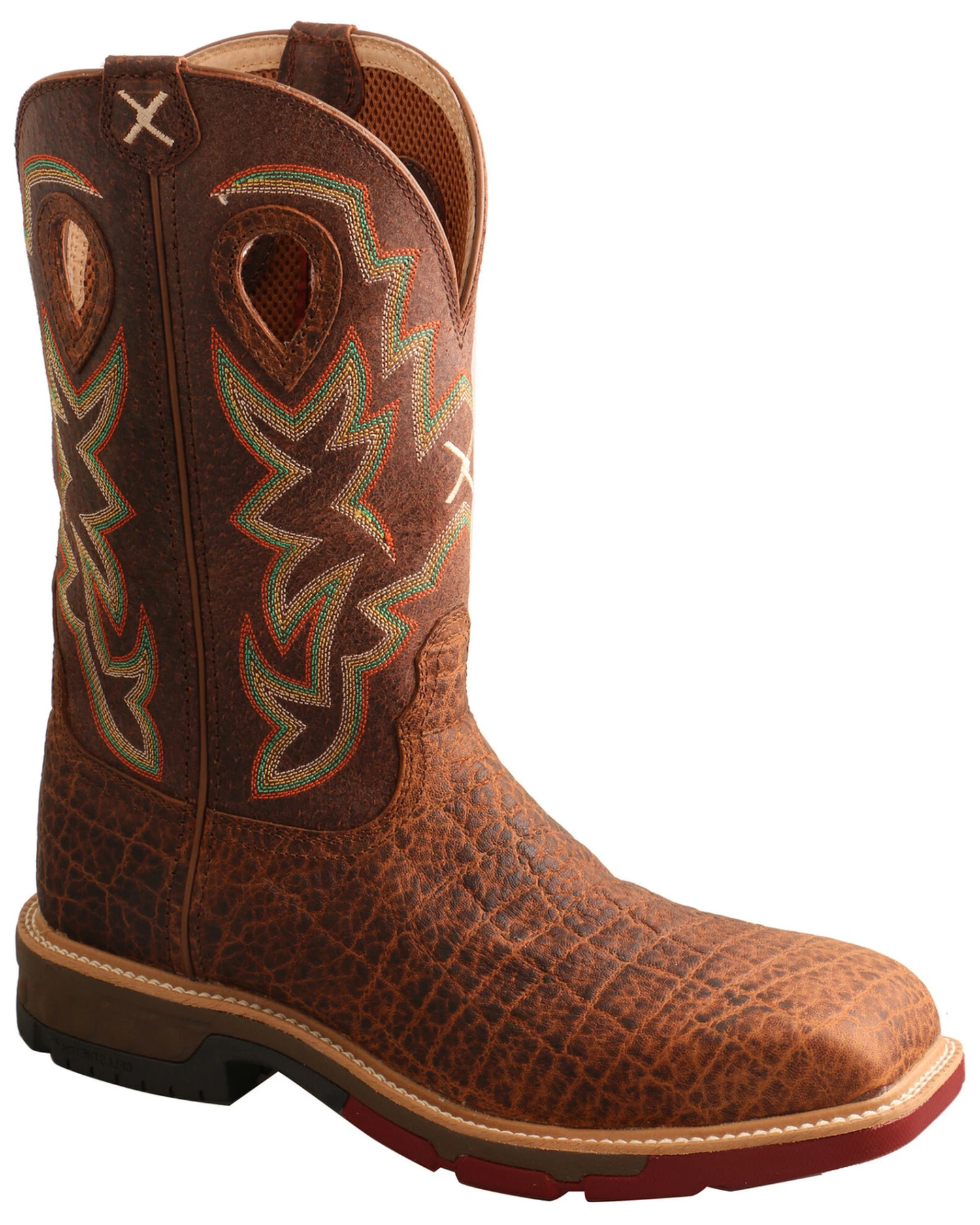 Twisted X Men's Tan Western Work Boots - Composite Toe 7 Twisted X Men's Tan Western Work Boots - Composite Toe - Image 5