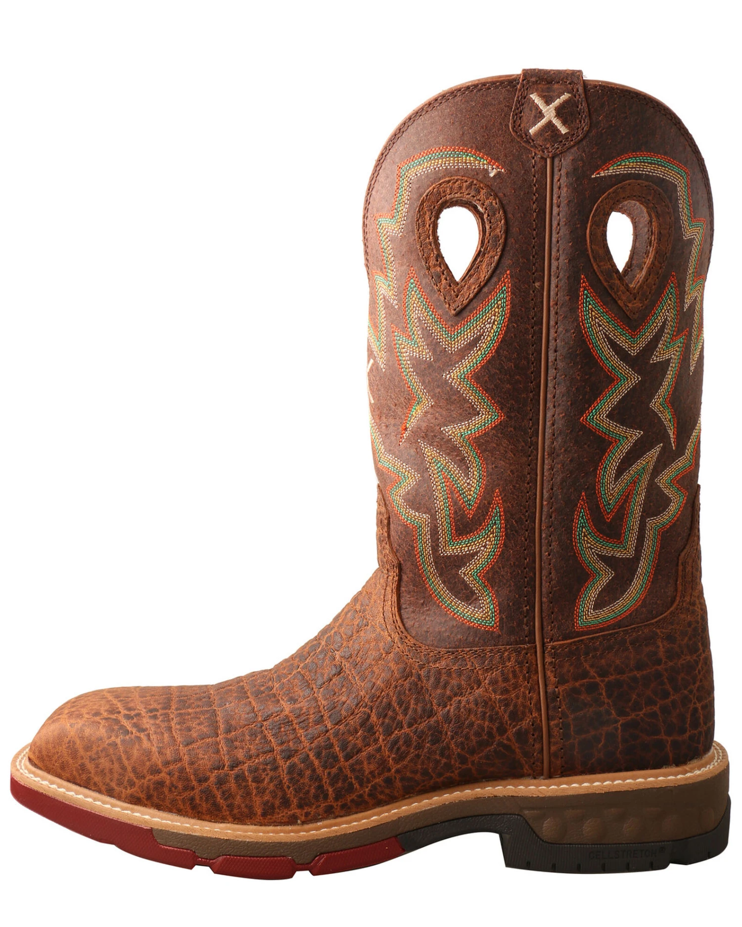 Twisted X Men's Tan Western Work Boots - Composite Toe 8 Twisted X Men's Tan Western Work Boots - Composite Toe - Image 6