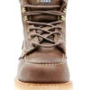 Hawx Men's Dark Brown USA Moc Wedge Work Boots - Steel Toe