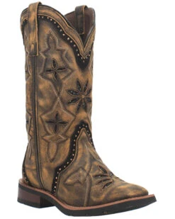 Laredo Women's Bouquet Western Performance Boots - Broad Square Toe 11 Laredo Women's Bouquet Western Performance Boots - Broad Square Toe -Western Cowboy Equipment Store 2000337534 200 P1