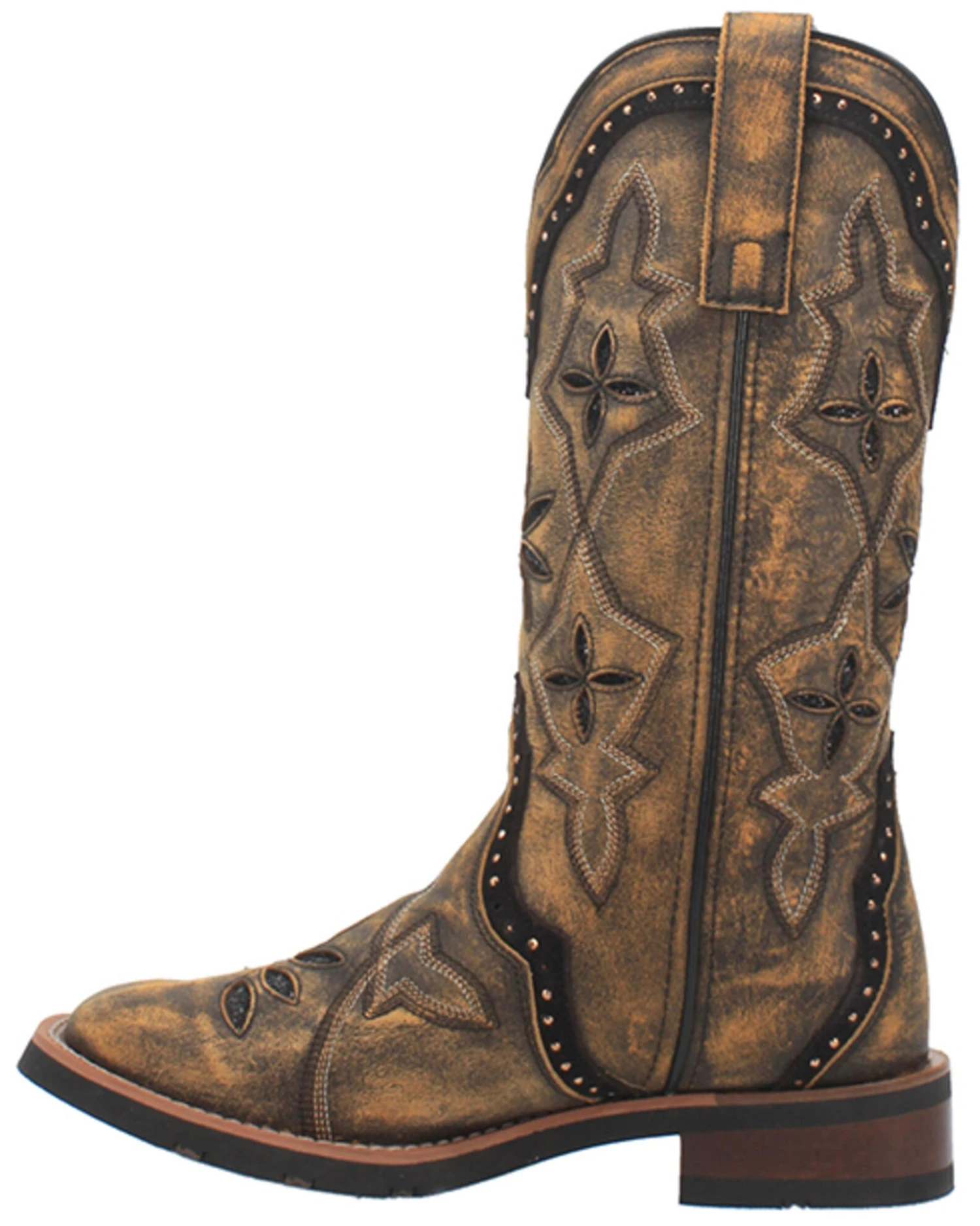 Laredo Women's Bouquet Western Performance Boots - Broad Square Toe 3 Laredo Women's Bouquet Western Performance Boots - Broad Square Toe