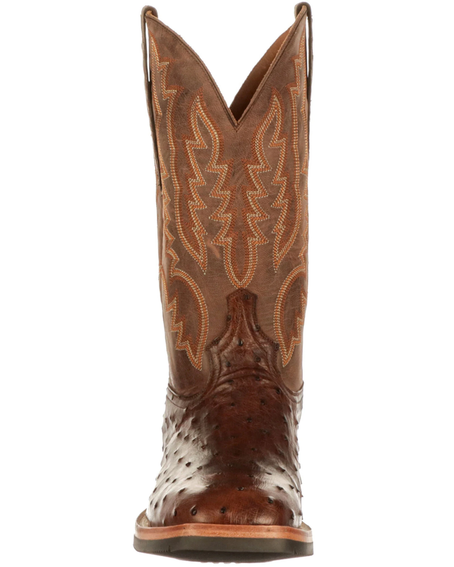 Lucchese Men's Rowdy Exotic Full-Quill Ostrich Western Boots - Square Toe 7 Lucchese Men's Rowdy Exotic Full-Quill Ostrich Western Boots - Square Toe - Image 5