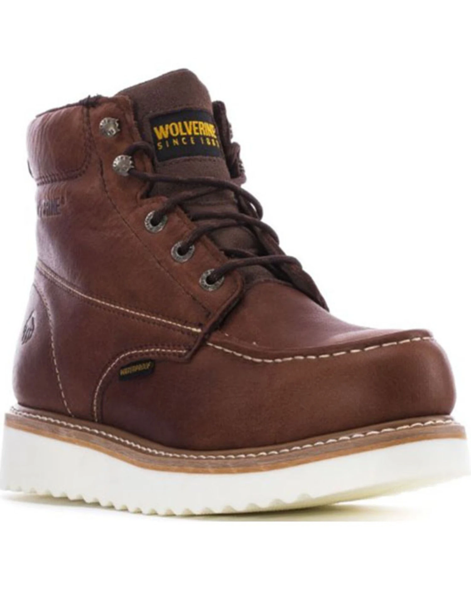 Wolverine Men's Loader Waterproof Work Boots - Steel Toe 6 Wolverine Men's Loader Waterproof Work Boots - Steel Toe - Image 4