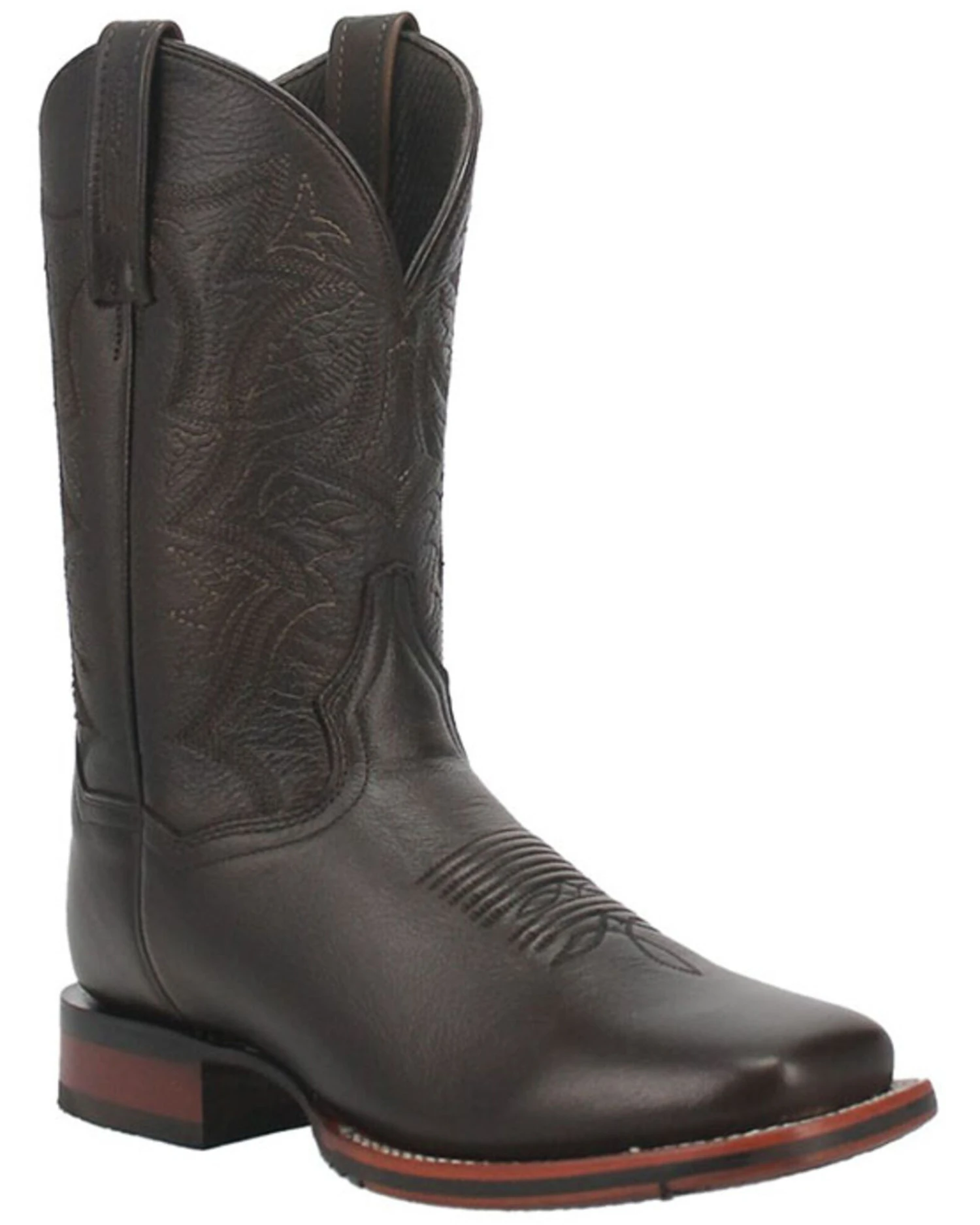 Dan Post Men's Stockman Western Performance Boots - Broad Square Toe 6 Dan Post Men's Stockman Western Performance Boots - Broad Square Toe - Image 4