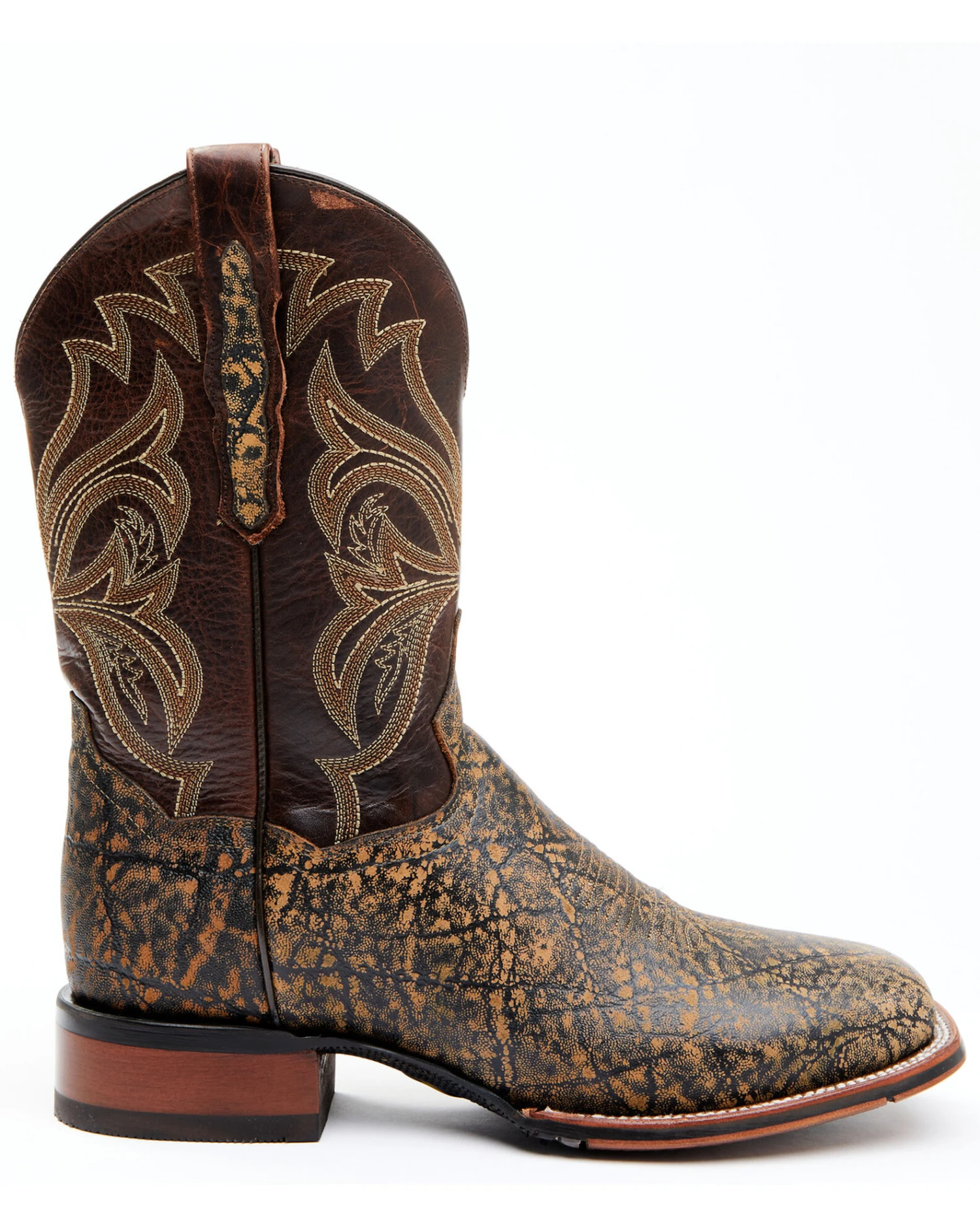 Dan Post Men's Elephant Print Western Performance Boots - Broad Square Toe 4 Dan Post Men's Elephant Print Western Performance Boots - Broad Square Toe - Image 2