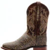 Dan Post Men's Elephant Print Western Performance Boots - Broad Square Toe 2 Dan Post Men's Elephant Print Western Performance Boots - Broad Square Toe -Western Cowboy Equipment Store 2000338062 235 P4
