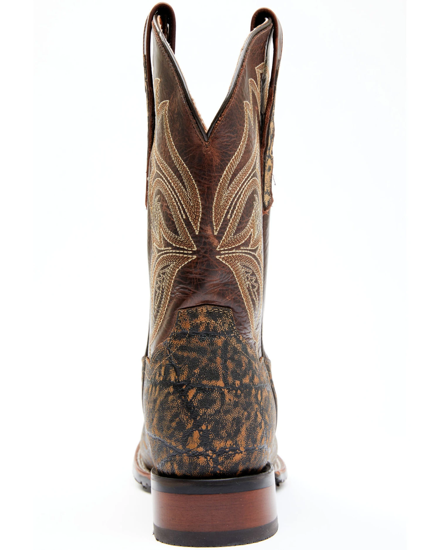 Dan Post Men's Elephant Print Western Performance Boots - Broad Square Toe 9 Dan Post Men's Elephant Print Western Performance Boots - Broad Square Toe - Image 7
