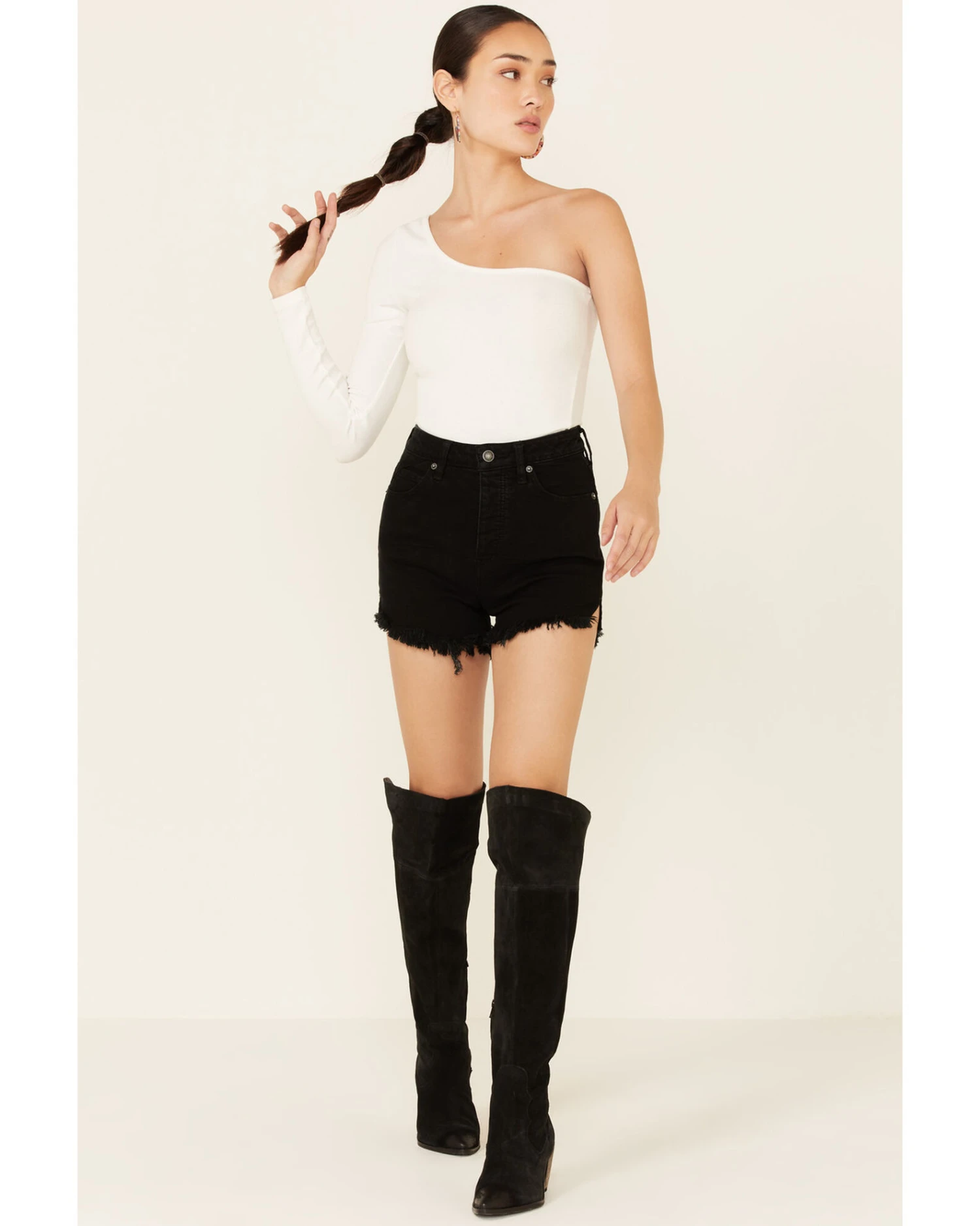 Free People Women's Curvy Vintage Shorts 3 Free People Women's Curvy Vintage Shorts