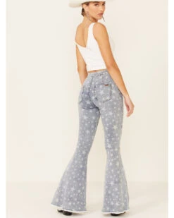 Rock & Roll Denim Women's Star High Rise Bell-Bottom Jeans 9 Rock & Roll Denim Women's Star High Rise Bell-Bottom Jeans -Western Cowboy Equipment Store 2000338590 450 P2