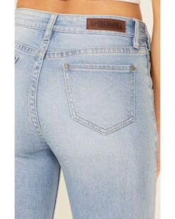 Rock & Roll Denim Women's Light Wash High Rise Flare Leg Jeans 8 Rock & Roll Denim Women's Light Wash High Rise Flare Leg Jeans -Western Cowboy Equipment Store 2000338596 450 P3