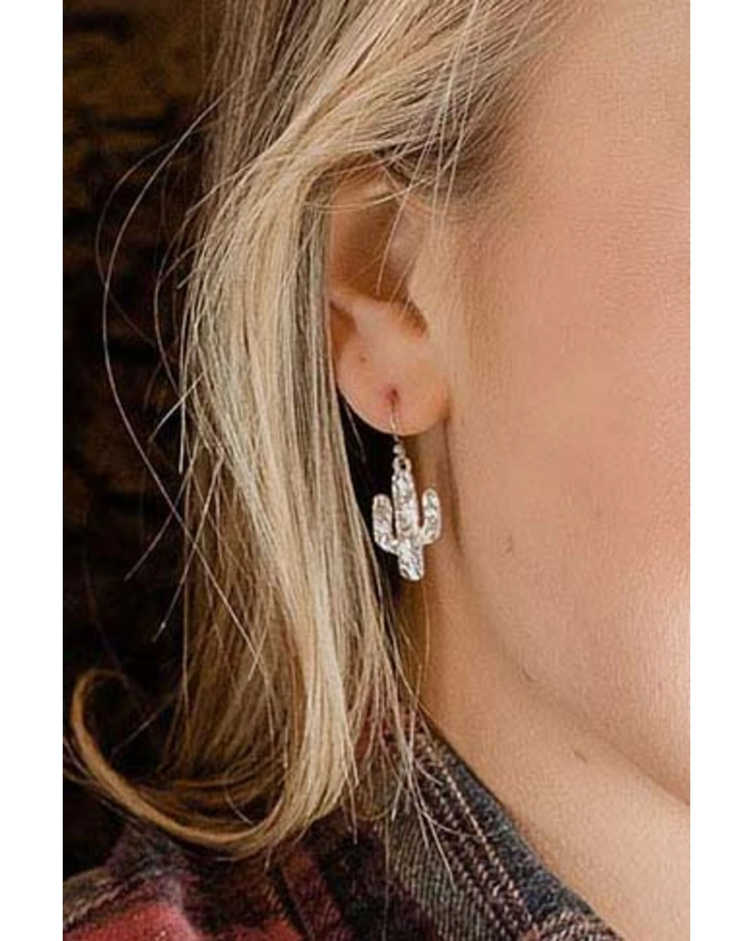 Montana Silversmiths Women's Desert Full Moon Cactus Earrings 3 Montana Silversmiths Women's Desert Full Moon Cactus Earrings