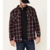 Flag & Anthem Men's Holloway Large Plaid Print Hooded Shirt Jacket 1 Flag & Anthem Men's Holloway Large Plaid Print Hooded Shirt Jacket -Western Cowboy Equipment Store 2000339320 900 P2