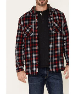 Flag & Anthem Men's Holloway Large Plaid Print Hooded Shirt Jacket 10 Flag & Anthem Men's Holloway Large Plaid Print Hooded Shirt Jacket -Western Cowboy Equipment Store 2000339320 900 P3