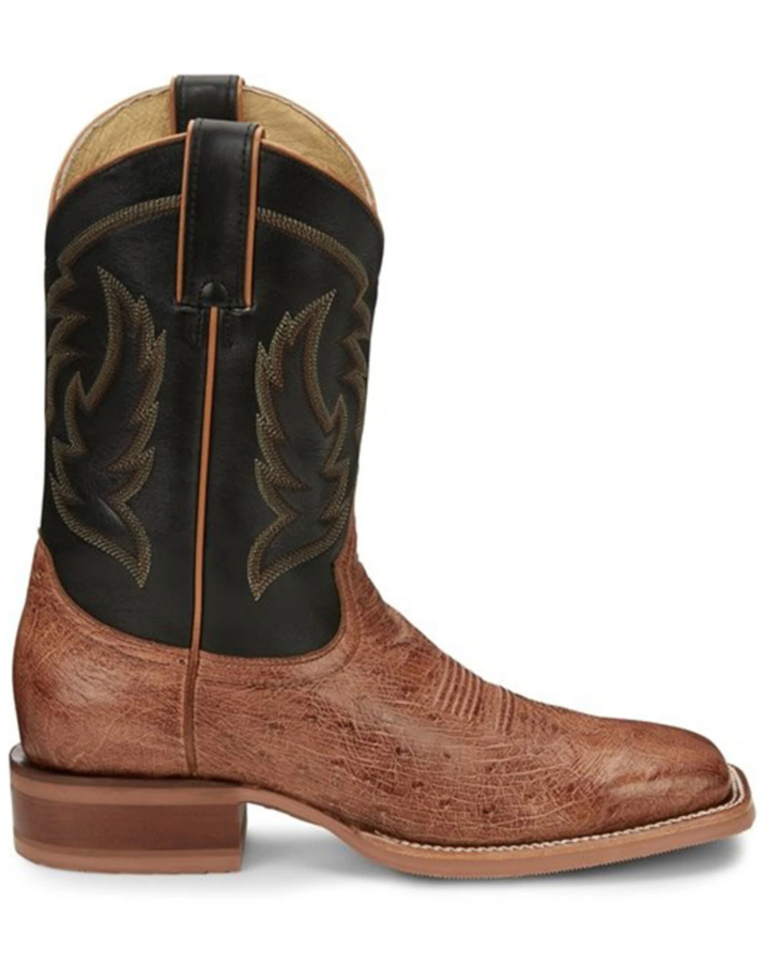 Justin Men's McLane Western Boots - Broad Square Toe 3 Justin Men's McLane Western Boots - Broad Square Toe