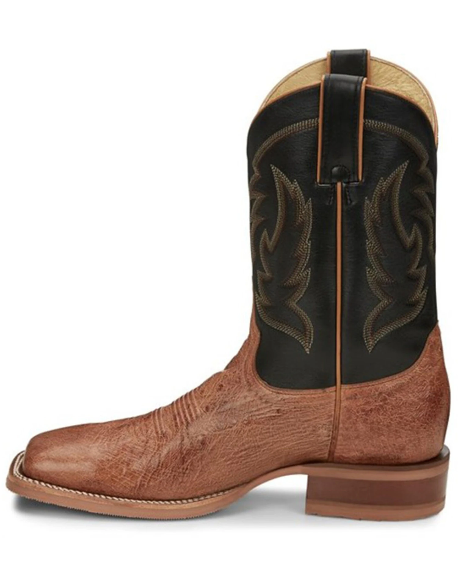 Justin Men's McLane Western Boots - Broad Square Toe 8 Justin Men's McLane Western Boots - Broad Square Toe - Image 6