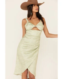 Sadie & Sage Women's Amy Dot Midi Dress 10 Sadie & Sage Women's Amy Dot Midi Dress -Western Cowboy Equipment Store 2000340696 343 P4