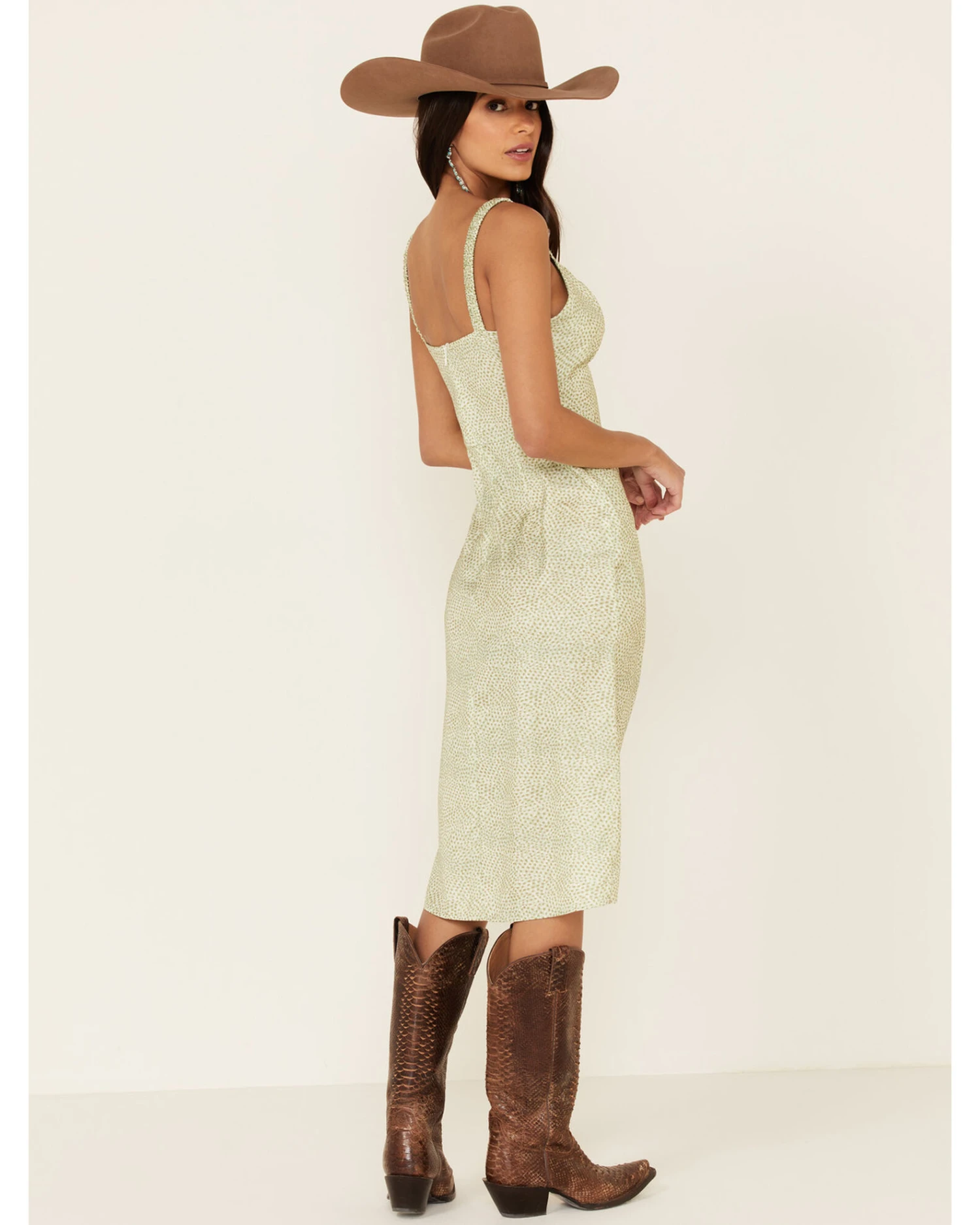 Sadie & Sage Women's Amy Dot Midi Dress 6 Sadie & Sage Women's Amy Dot Midi Dress - Image 4