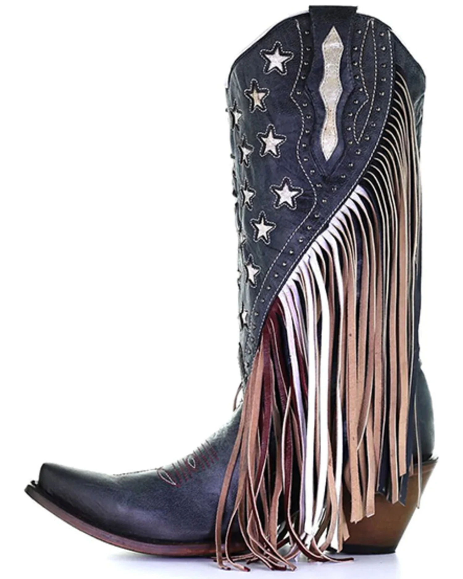 Corral Women's Lamb Stars Inlay & Studs Western Boots - Snip Toe 7 Corral Women's Lamb Stars Inlay & Studs Western Boots - Snip Toe - Image 5