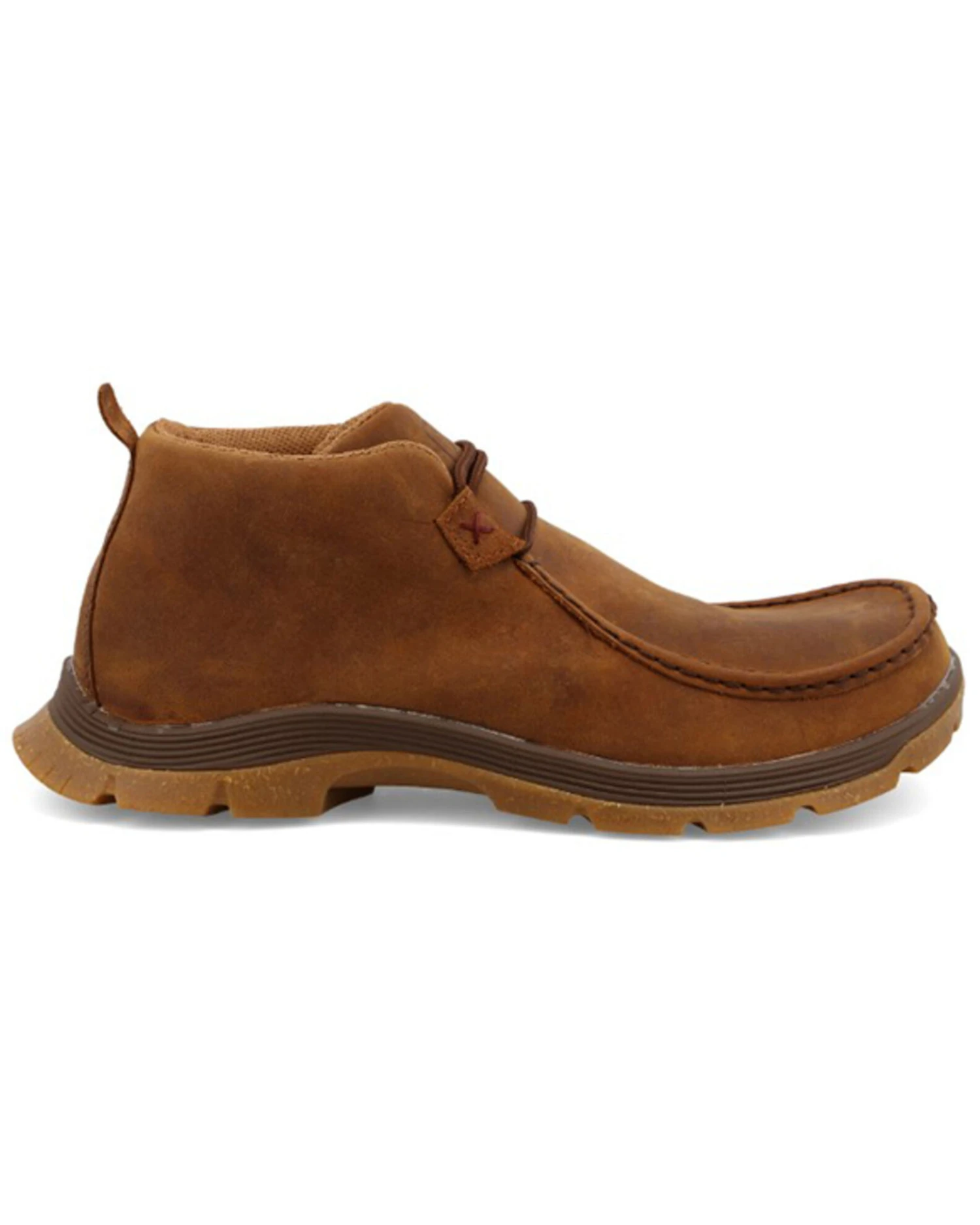 Twisted X Men's Brown Outdoor Saddle Casual Shoes - Moc Toe 3 Twisted X Men's Brown Outdoor Saddle Casual Shoes - Moc Toe