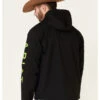 Ariat Men's Black & Lime Rebar Stretch Canvas Softshell Logo Zip-Front Work Jacket 2 Ariat Men's Black & Lime Rebar Stretch Canvas Softshell Logo Zip-Front Work Jacket -Western Cowboy Equipment Store 2000341743 320 P4