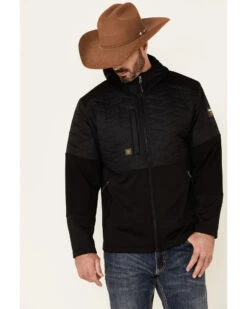 Ariat Men's Rebar Black Cloud 9 Insulated Zip-Front Work Jacket 8 Ariat Men's Rebar Black Cloud 9 Insulated Zip-Front Work Jacket -Western Cowboy Equipment Store 2000341744 001 P1