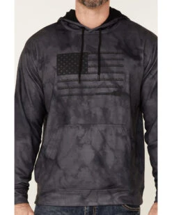 Hooey Men's Tie-Dye Liberty Roper Flag Graphic Hooded Sweatshirt 9 Hooey Men's Tie-Dye Liberty Roper Flag Graphic Hooded Sweatshirt -Western Cowboy Equipment Store 2000342389 001 P3