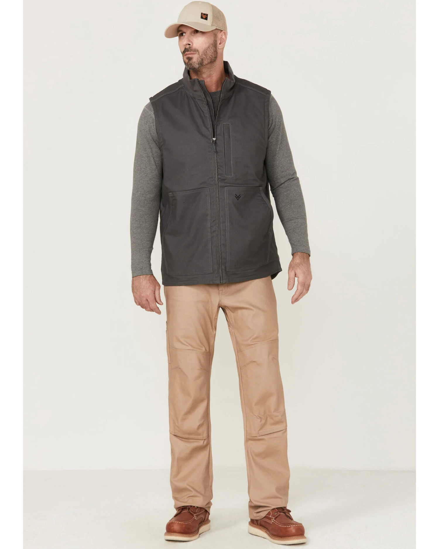 Hawx Men's Pro Zip-Front Insulated Work Vest 3 Hawx Men's Pro Zip-Front Insulated Work Vest