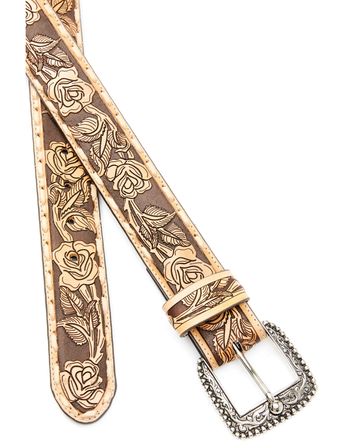 Idyllwind Women's Just A Rose Tooled Belt 4 Idyllwind Women's Just A Rose Tooled Belt - Image 2