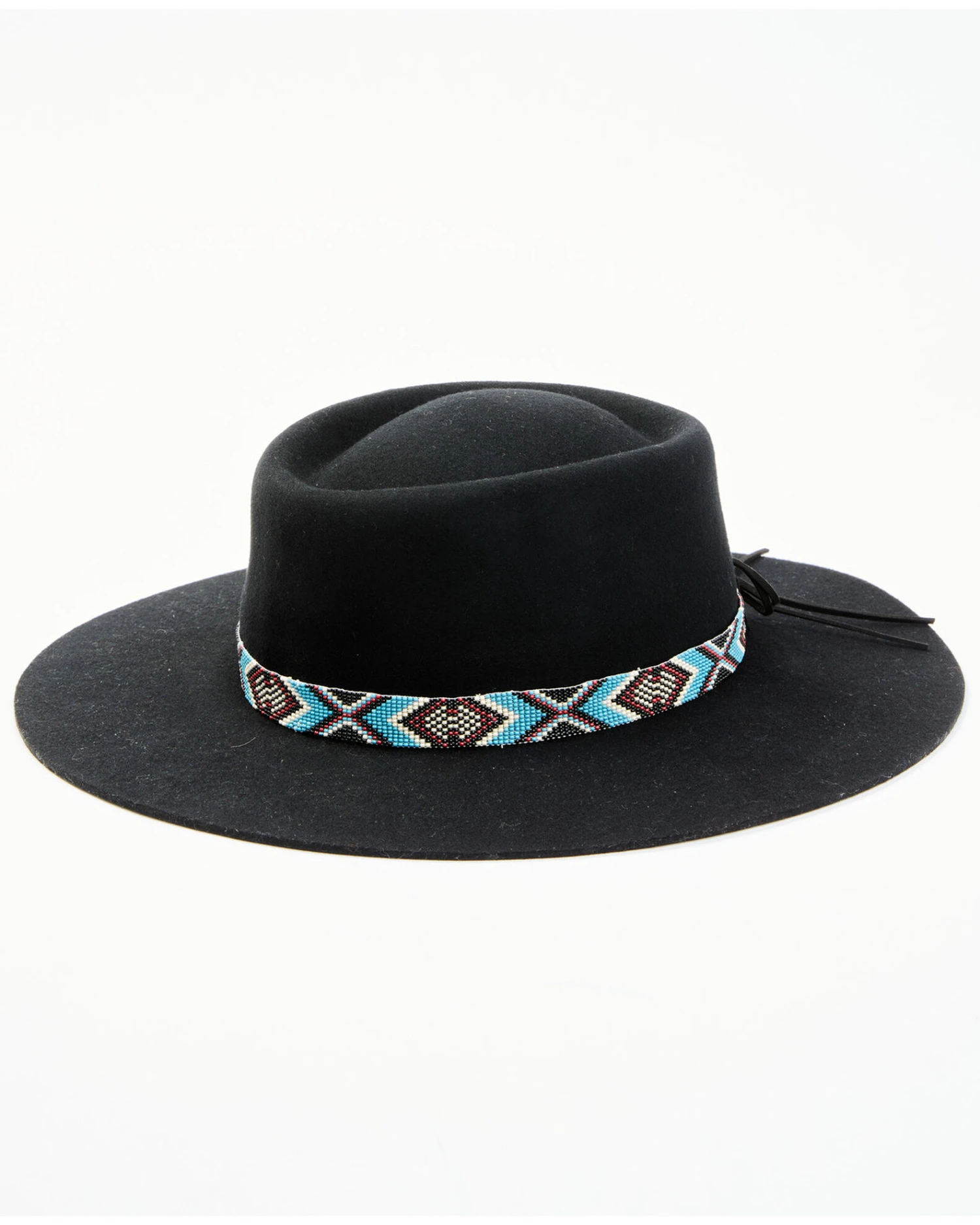 Idyllwind Women's Draw The Line Beaded Band Wool Felt Western Hat 4 Idyllwind Women's Draw The Line Beaded Band Wool Felt Western Hat - Image 2