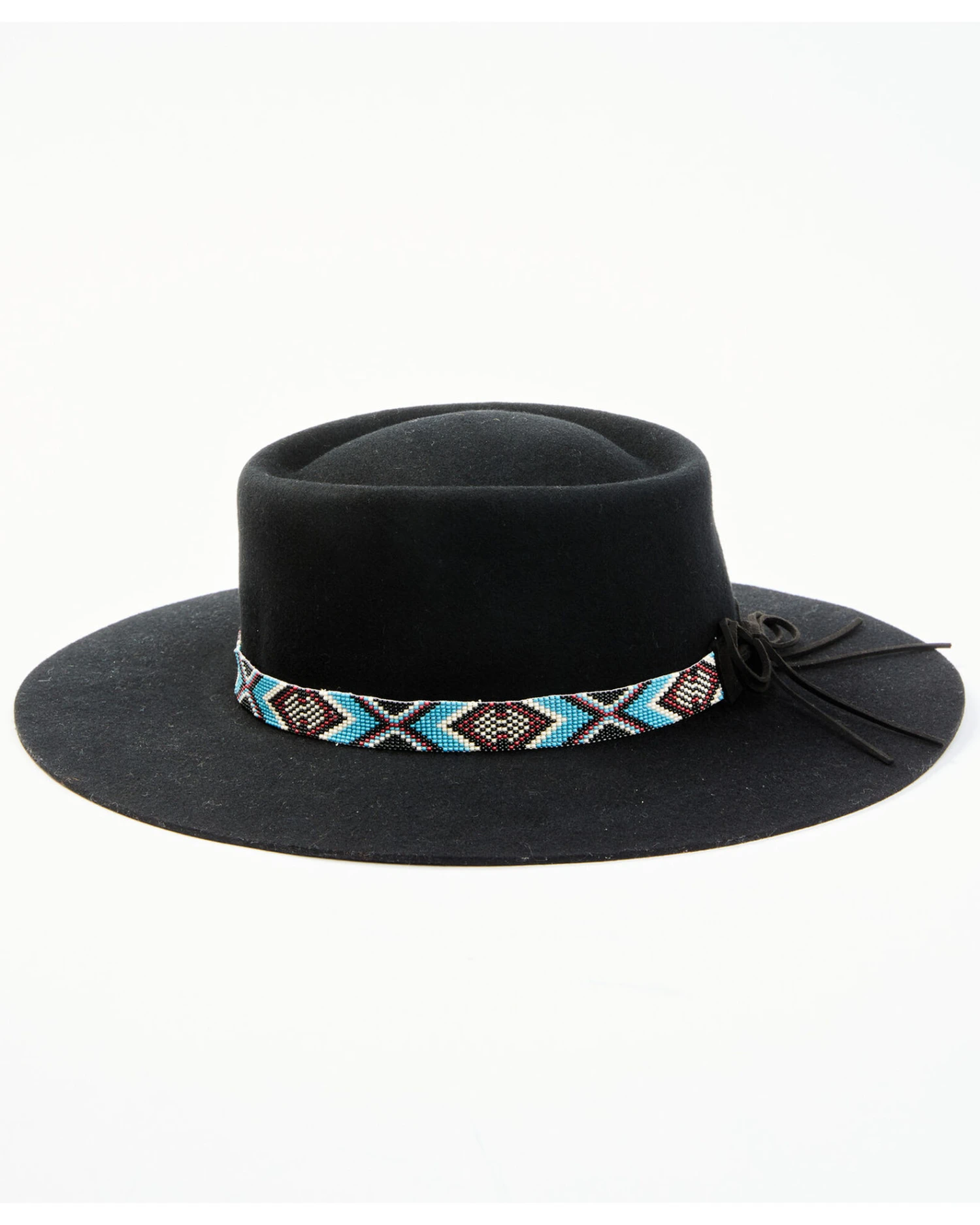 Idyllwind Women's Draw The Line Beaded Band Wool Felt Western Hat 3 Idyllwind Women's Draw The Line Beaded Band Wool Felt Western Hat