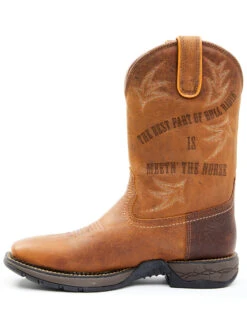 Brothers & Sons Men's Skull Western Performance Boots - Broad Square Toe -Western Cowboy Equipment Store 2000343036 280 P3
