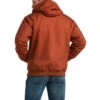 Ariat Men's Copper Rebar Duracanvas Hooded Zip-Front Work Jacket