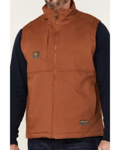 Ariat Men's Rebar Duracanvas Zip-Front Sherpa Work Vest 9 Ariat Men's Rebar Duracanvas Zip-Front Sherpa Work Vest -Western Cowboy Equipment Store 2000343530 200 P3