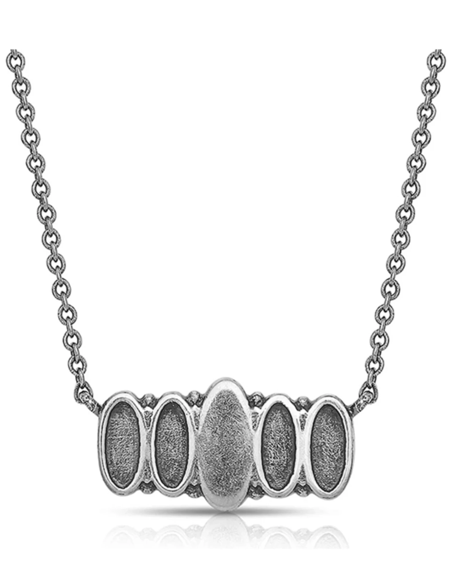 Montana Silversmiths Women's Turquoise Quint Bar Necklace 4 Montana Silversmiths Women's Turquoise Quint Bar Necklace - Image 2