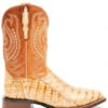 Dan Post Men's Tan Caiman Belly Western Boots - Broad Square Toe 1 Dan Post Men's Tan Caiman Belly Western Boots - Broad Square Toe -Western Cowboy Equipment Store 2000344179 280 P2