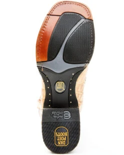 Dan Post Men's Tan Caiman Belly Western Boots - Broad Square Toe 11 Dan Post Men's Tan Caiman Belly Western Boots - Broad Square Toe -Western Cowboy Equipment Store 2000344179 280 P7