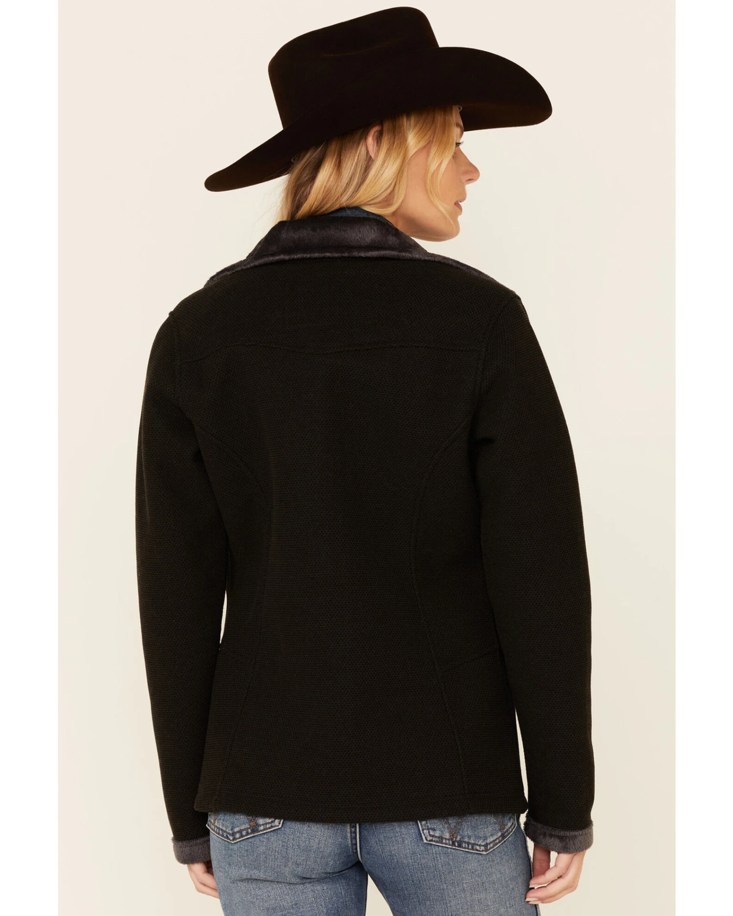 Powder River Outfitters Women's Solid Honeycomb Performance Zip-Front Jacket 4 Powder River Outfitters Women's Solid Honeycomb Performance Zip-Front Jacket - Image 2