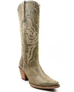 Dan Post Women's Vintage Embroidered Tall Western Boots - Snip Toe 11 Dan Post Women's Vintage Embroidered Tall Western Boots - Snip Toe -Western Cowboy Equipment Store 2000344633 341 P1