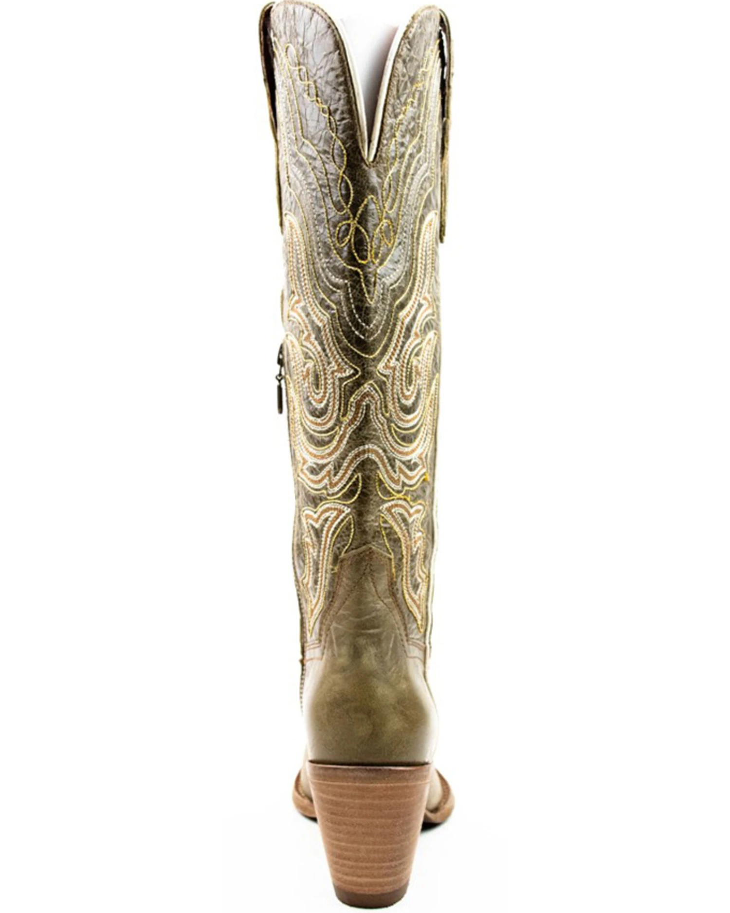 Dan Post Women's Vintage Embroidered Tall Western Boots - Snip Toe 6 Dan Post Women's Vintage Embroidered Tall Western Boots - Snip Toe - Image 4