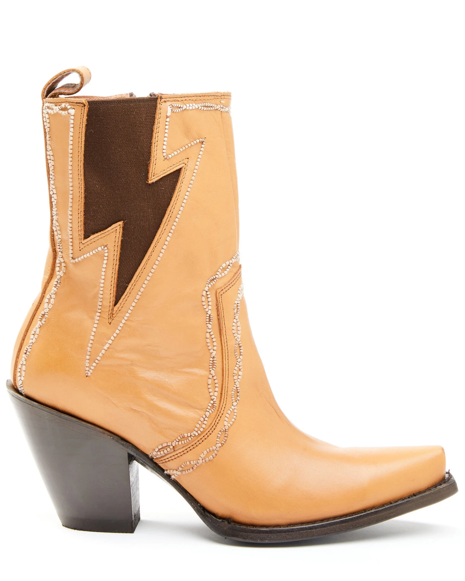 Dan Post Women's Zipper Western Booties - Snip Toe 5 Dan Post Women's Zipper Western Booties - Snip Toe - Image 3