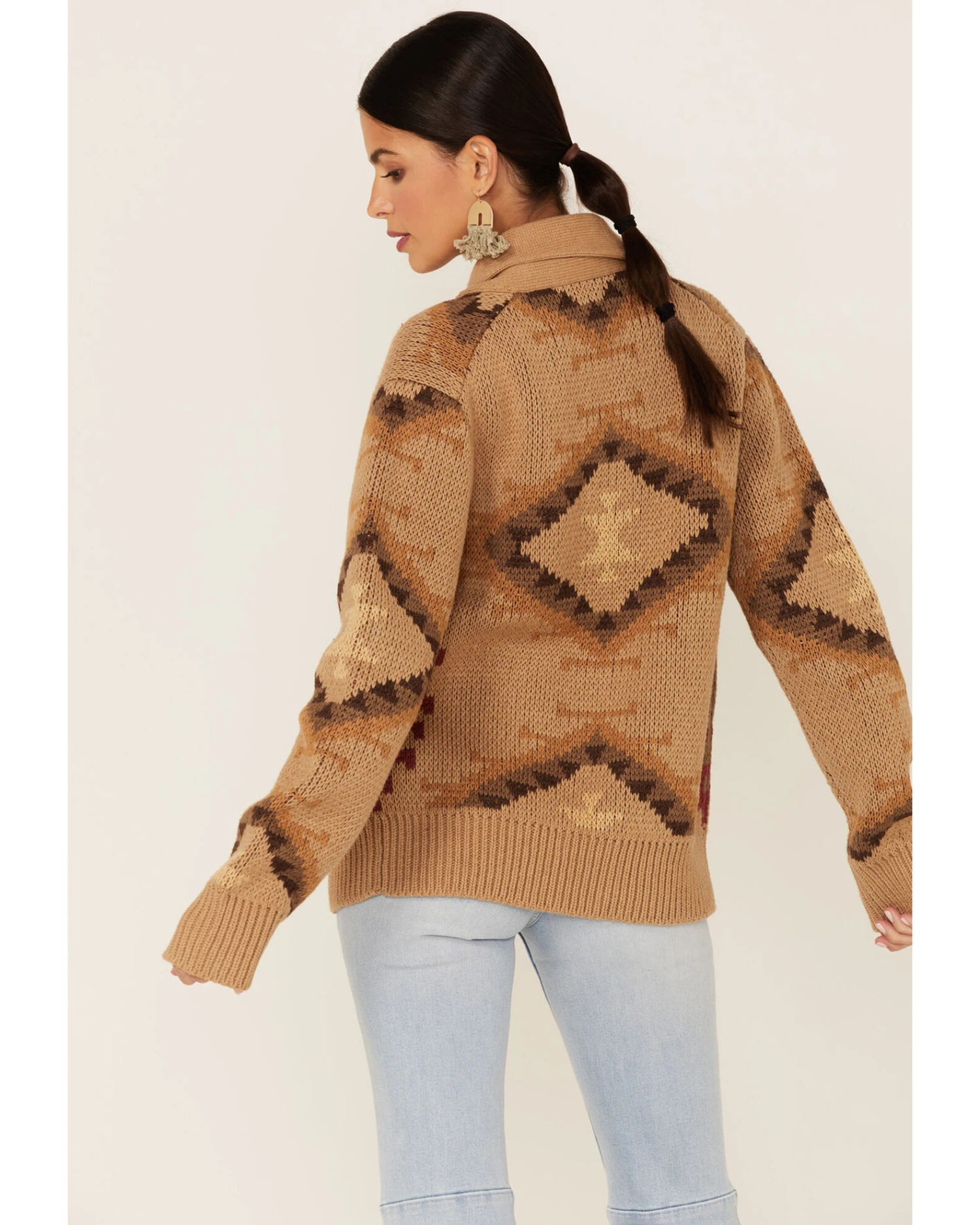 Tasha Polizzi Women's Esme Geo Cardigan 5 Tasha Polizzi Women's Esme Geo Cardigan - Image 3