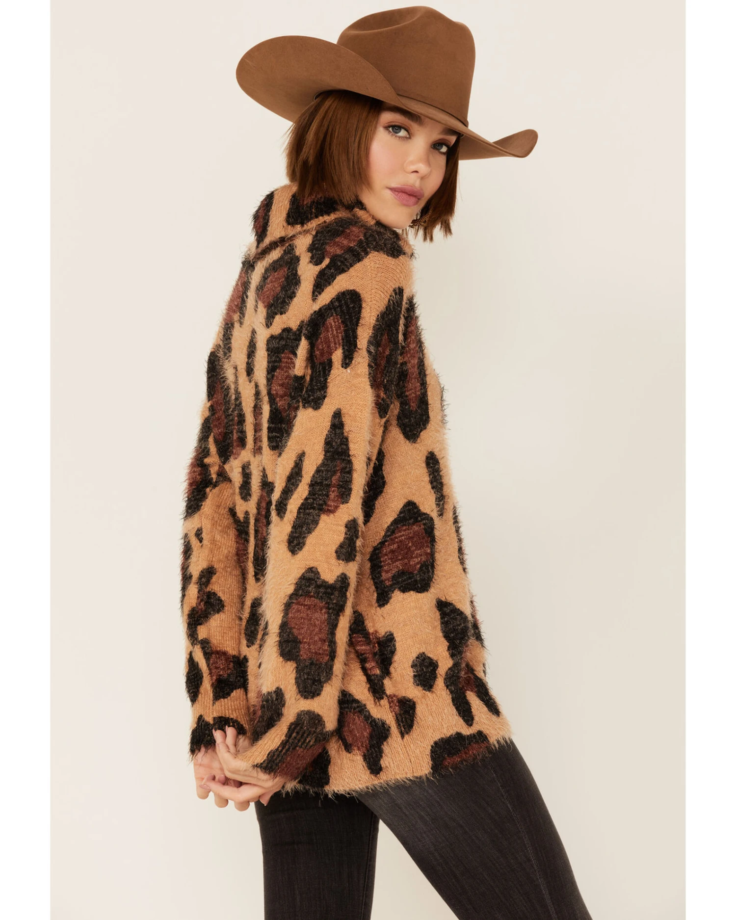 Show Me Your Mumu Women's Cheetah Fever Sweater 5 Show Me Your Mumu Women's Cheetah Fever Sweater - Image 3